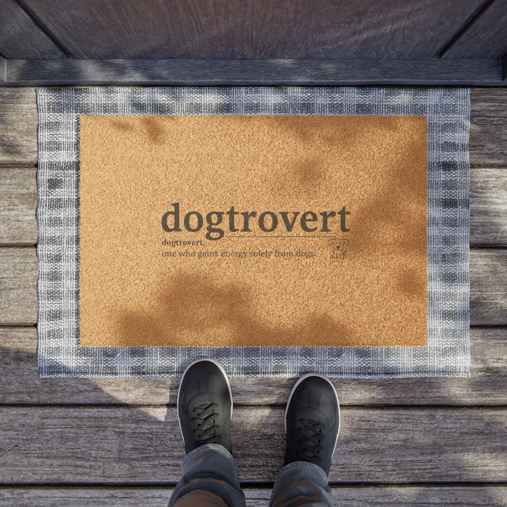 Dogtrovert Doormat