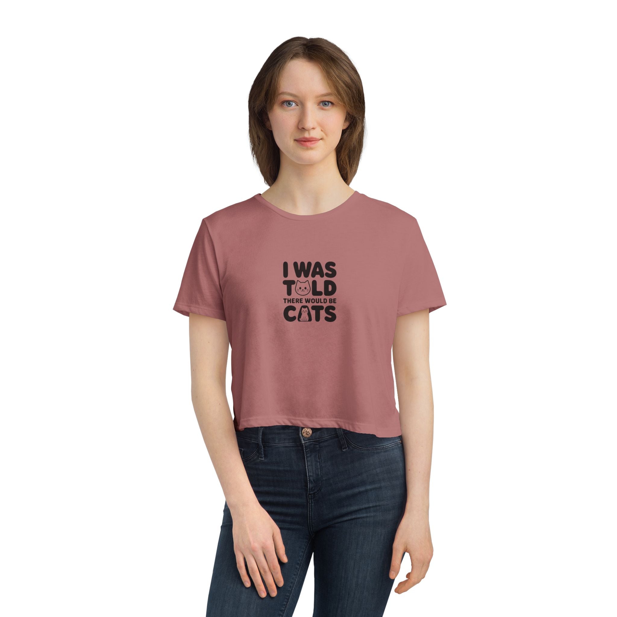 I Was Told There Would Be Cats Crop Top