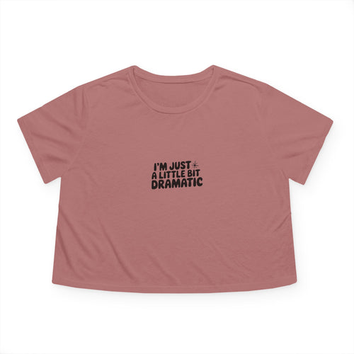 A Little Bit Dramatic Crop Top