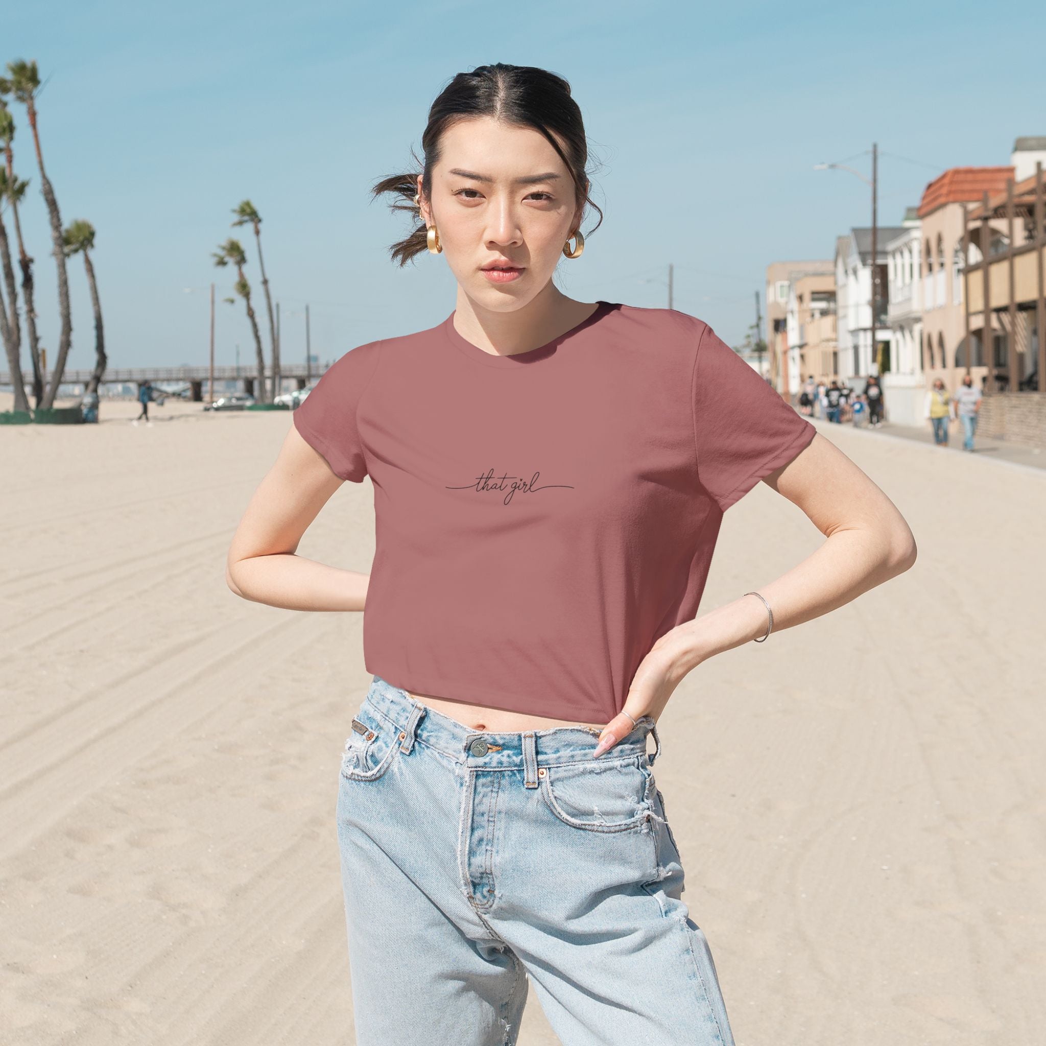 that girl Crop Top