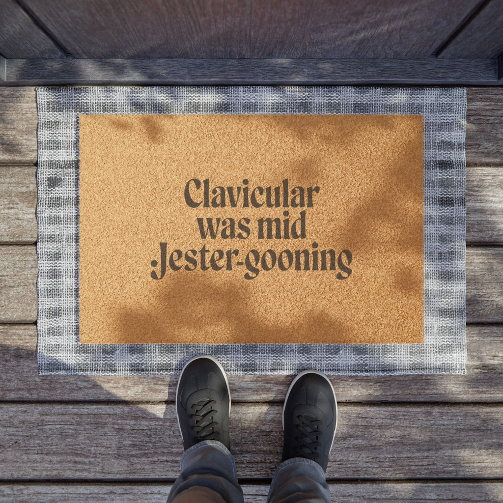Clavicular Was Mid Jestergooning Doormat