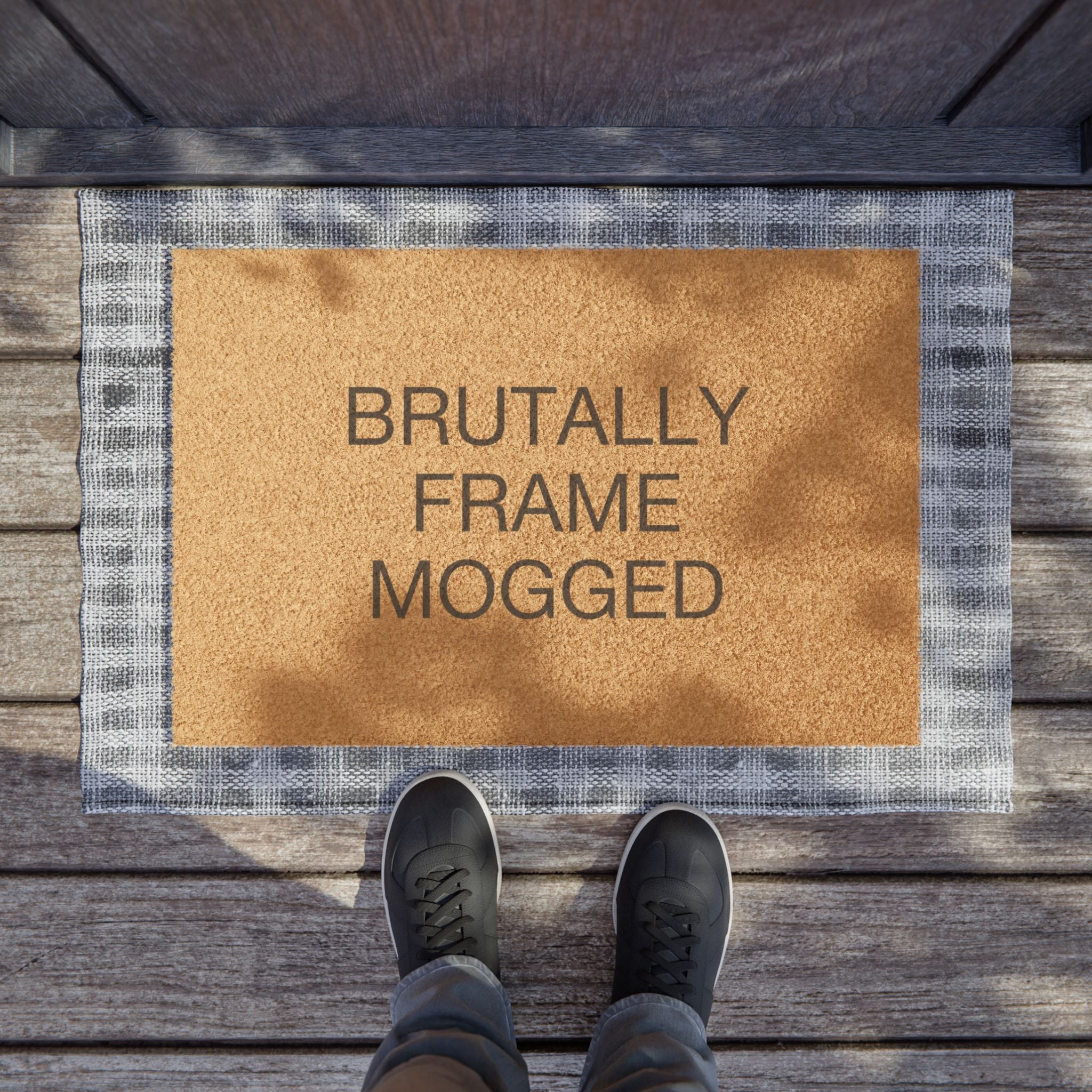 Brutally Frame Mogged Doormat
