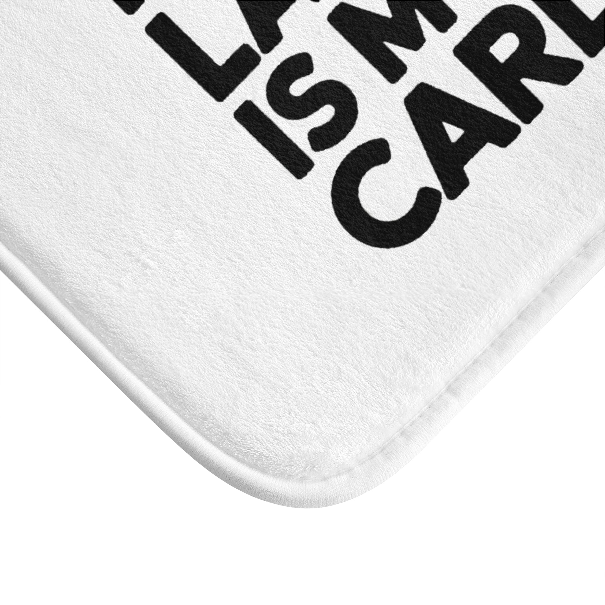 Running Late Is My Cardio Bath Mat