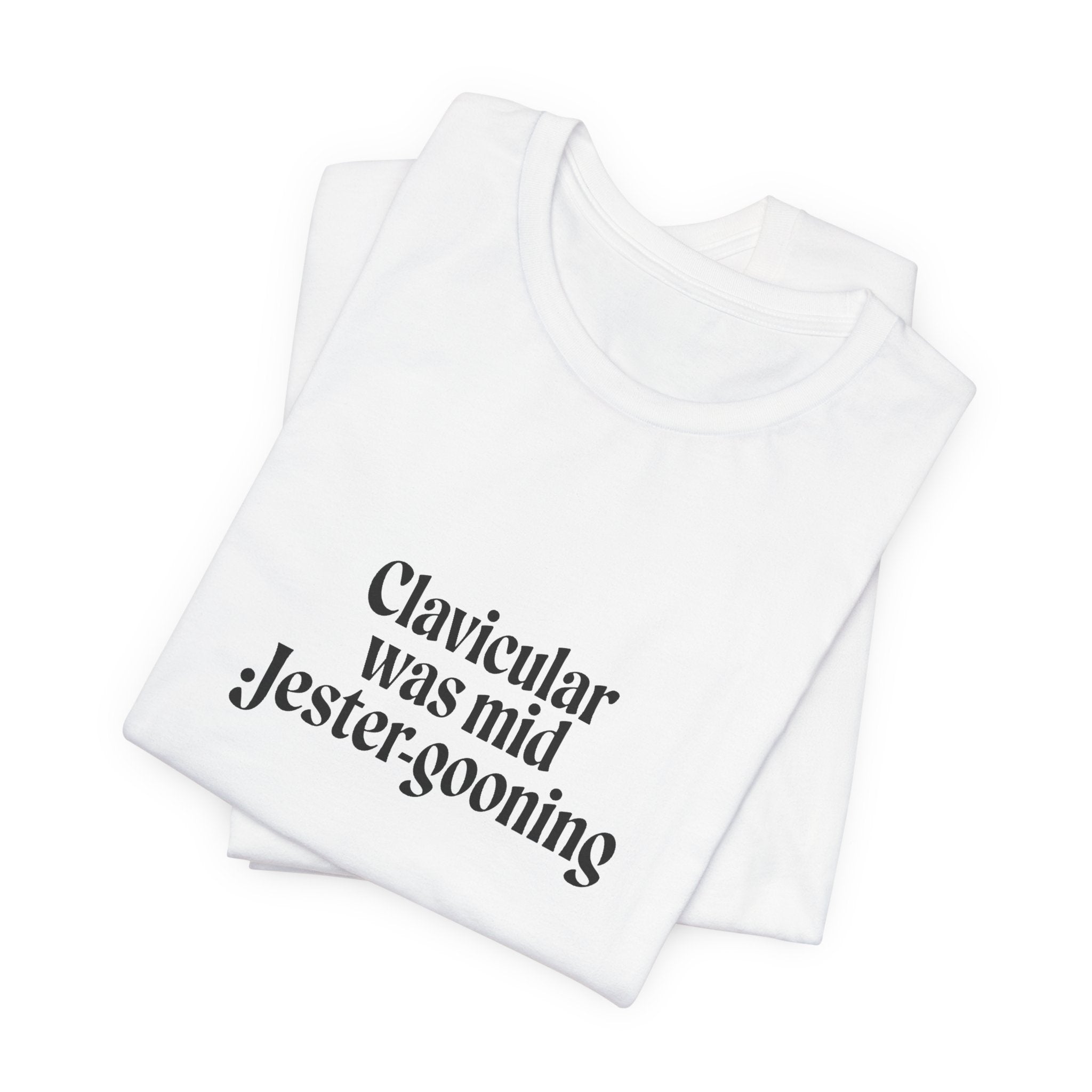 Clavicular Was Mid Jestergooning Tee