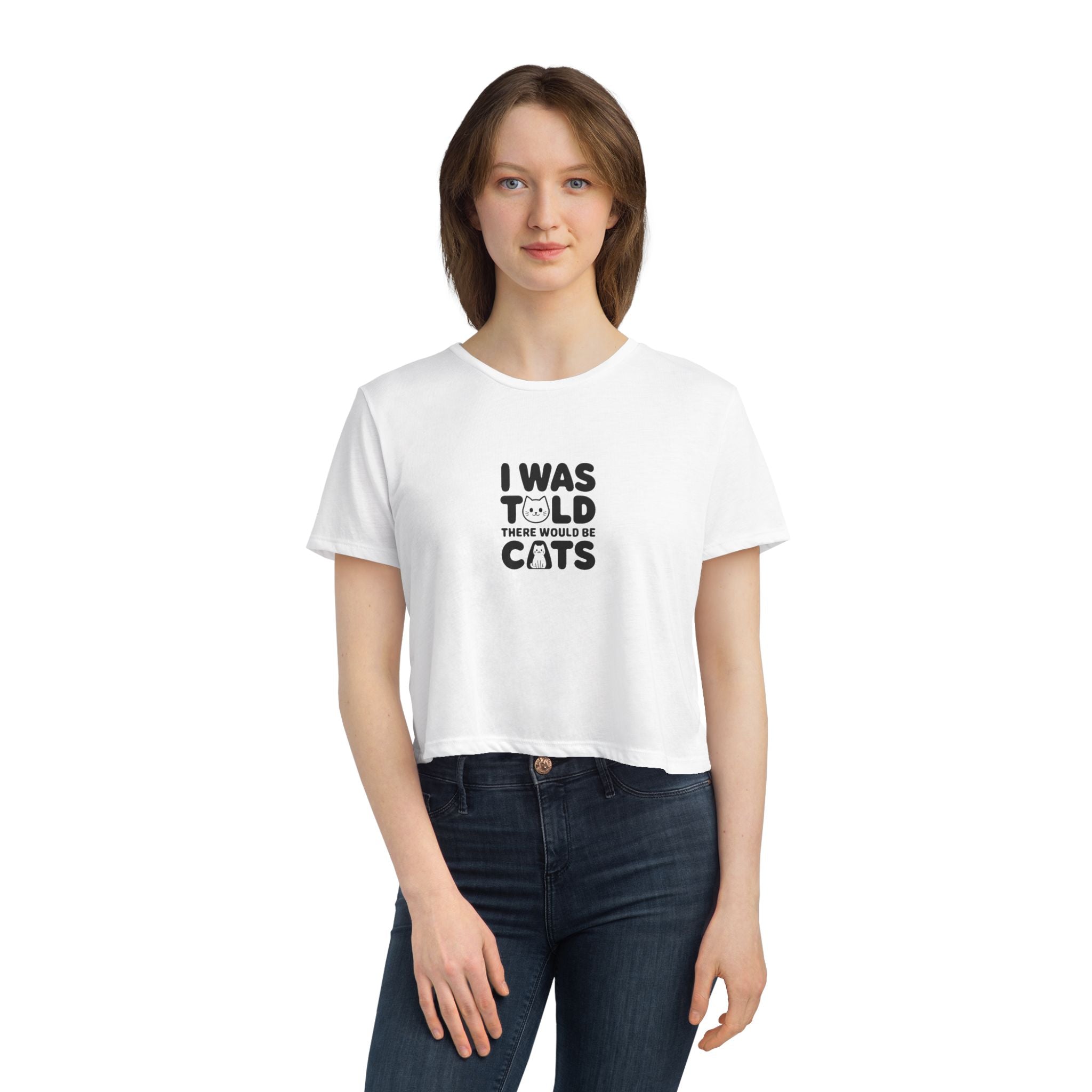 I Was Told There Would Be Cats Crop Top