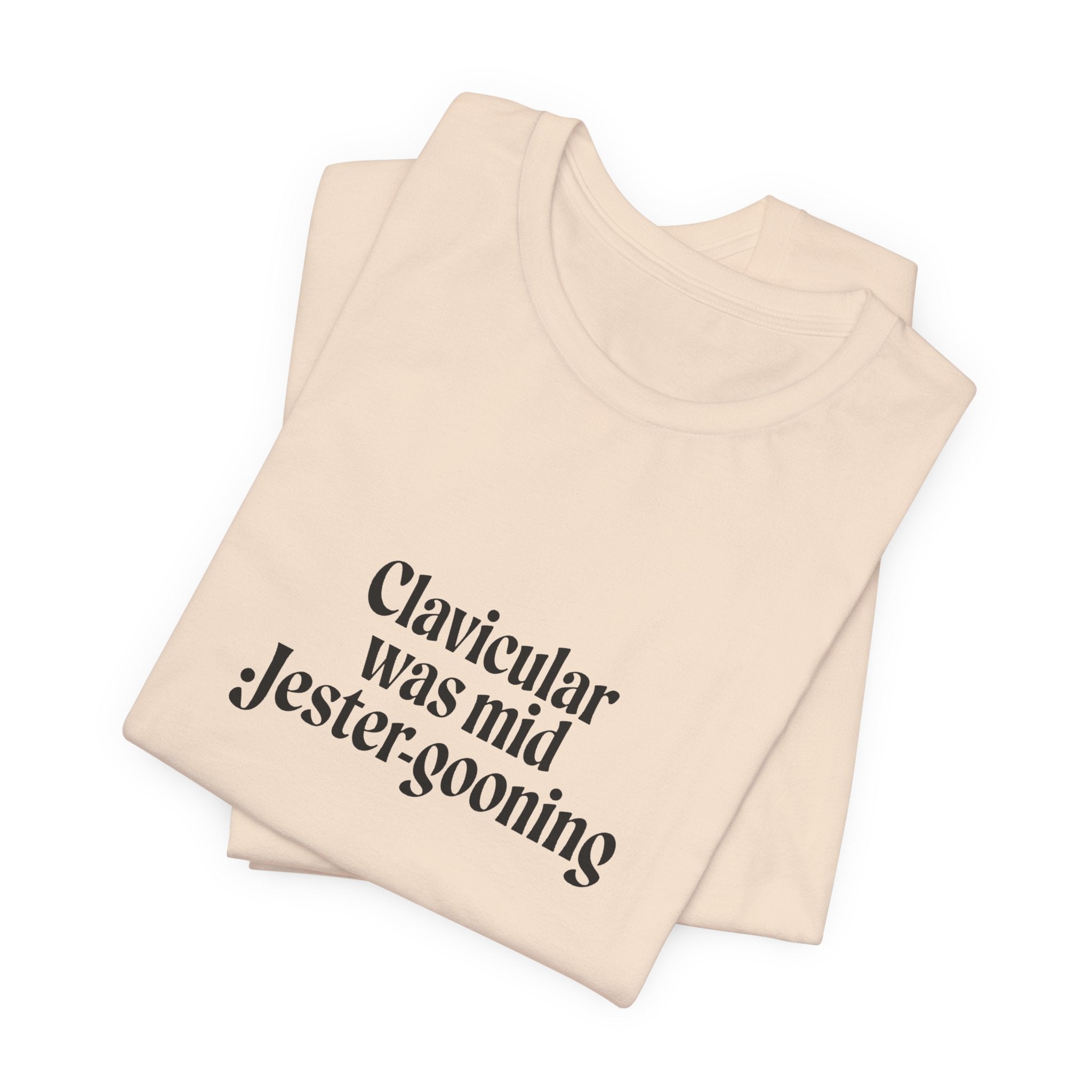 Clavicular Was Mid Jestergooning Tee