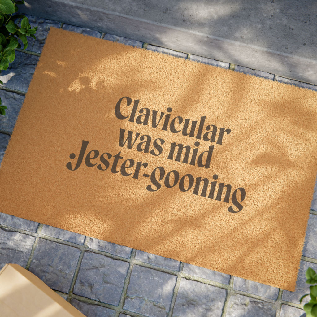 Clavicular Was Mid Jestergooning Doormat
