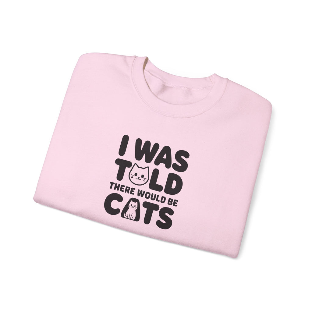 I Was Told There Would Be Cats Sweatshirt