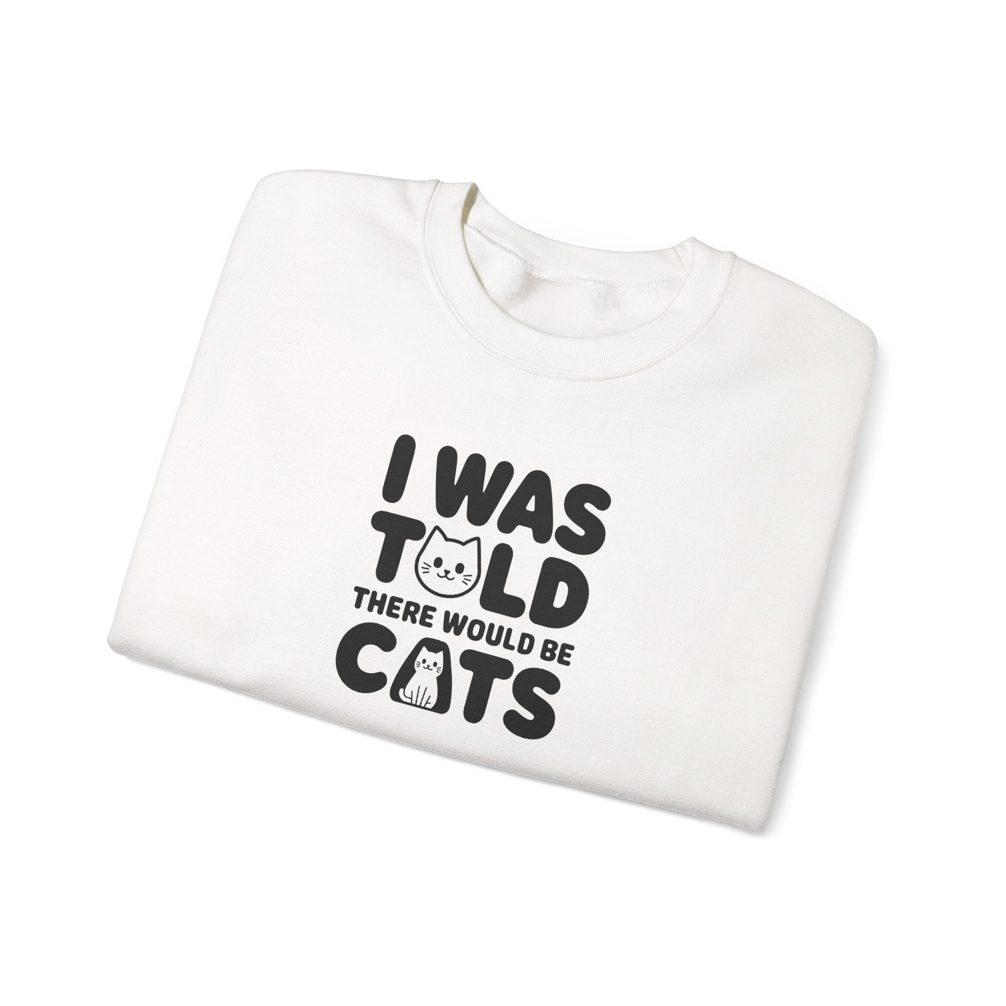 I Was Told There Would Be Cats Sweatshirt